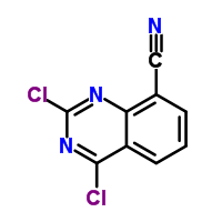 2,4-Dichloro-8-quinazolinecarbonitrile
